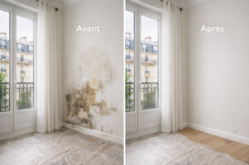Entreprise de peinture à Paris 14 (75014) – Rénovation & finitions durables 4 réparation après dégât des eaux Paris 14