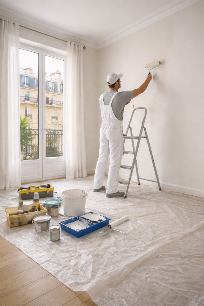 Entreprise de peinture à Paris 14 (75014) – Rénovation & finitions durables 2 peinture et renovattion a Paris 14